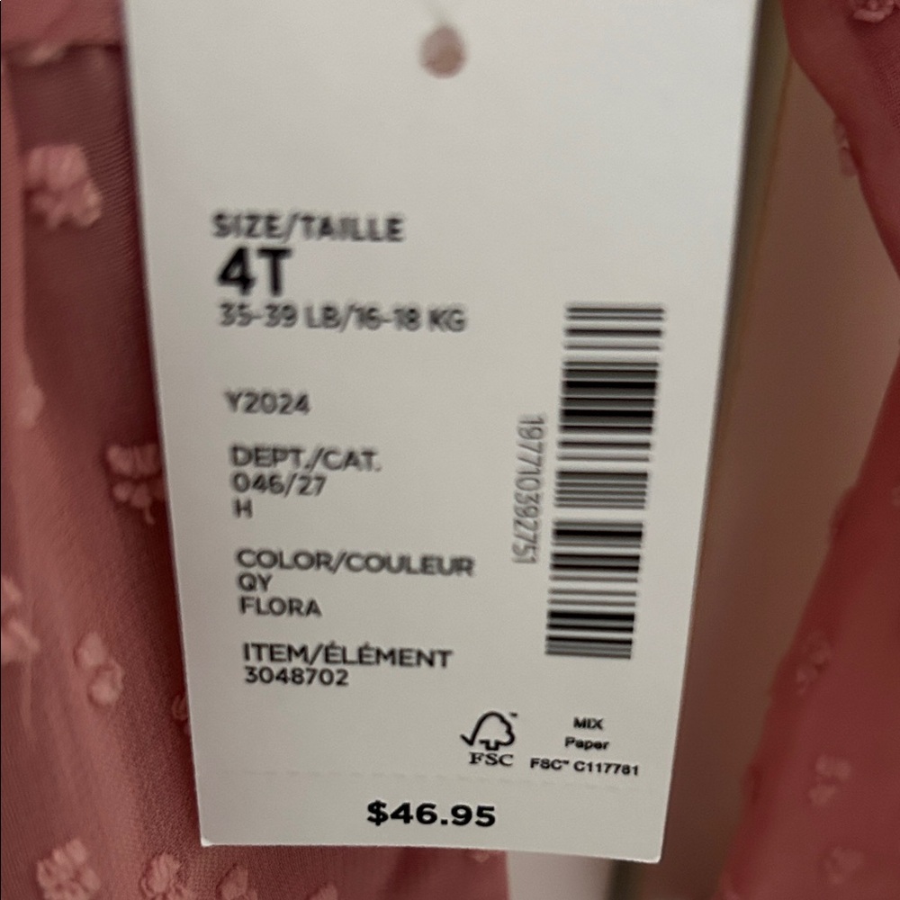 Gymboree Pink Ruffle Dress - Picture 6 of 6